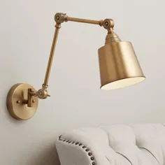 Mendes Antique Brass Down-Light Hardwire wall lamp - # 35C91 |  لامپ به علاوه