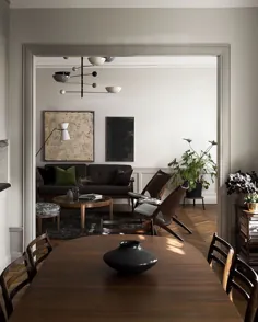 Max Bonfieldt در اینستاگرام: "آپارتمان سوئدی با مبلمان خیره کننده اواسط قرن تزئین شده است؟"