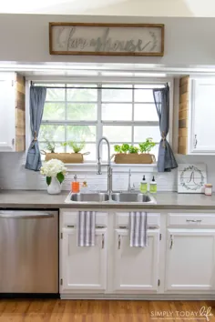 نقاشی کابینت های آشپزخانه با رنگ گچ - به سادگی امروز زندگی