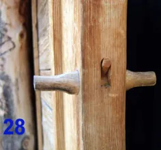 نجاری: ساخت پروژه های چوبی بدون استفاده از میخ ، پیچ یا چسب.
