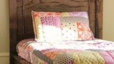 تختخواب سکوهای ملکه DIY