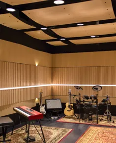استودیوی ضبط موسیقی ، بولدر CO |  پانل های دیواری صوتی SoundPly Latus