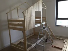 ساخت یک Playhouse داخلی + تختخواب سفری: هک IKEA MYDAL