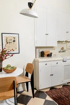 6 کابینت آشپزخانه کرم برای کمک به شما در فکر فراتر از رنگ سفید