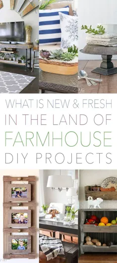 پروژه های DIY Fresh Farmhouse - بازار کلبه