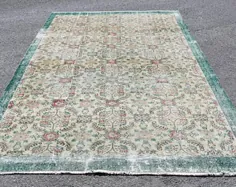 فرش ترکی فرش منطقه Vintage فرش Oushak توسط turkishrugdecolife
