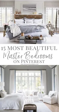15 اتاق خواب زیبا در Pinterest - دکوراسیون منزل پناهگاه
