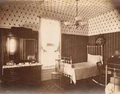 فضای داخلی اتاق خواب 1900