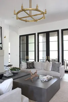 پیشرفت اتاق نشیمن ، سبک طراحی شده برای تابستان - خانه پوشش نقره ای