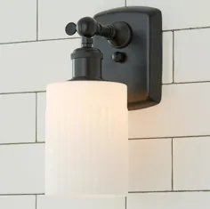 دیوارکوب های حمام سیاه - سایه های نور