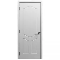 درب داخلی سنتی روکش دار Nova M-42 White Ash |  سبک حمام جدید