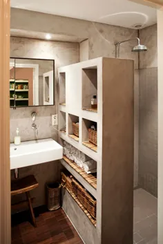 25 ایده درخشان ساخته شده در قفسه حمام و ذخیره سازی برای اینکه شما را با سبک منظم سازماندهی کند