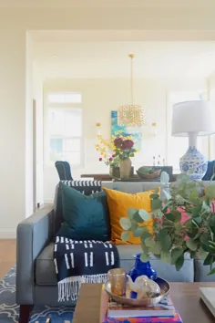 چگونه خانه خود را برای پاییز تزئین کنیم - 4 نکته آسان |  Eggshell Home - طراح داخلی منطقه خلیج سانفرانسیسکو