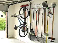 Quality Pro Heavy Duty Garage Storage Wall Mount Organizer Tool for Organising Tools Garden Storage Rack Tools Organizer
