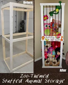 راه حل های ذخیره سازی اسباب بازی برای یک خانه منظم |  پروژه های DIY