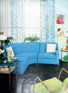 50 ایده جسورانه و رنگارنگ دکوراسیون منزل دهه 1950 ، به علاوه طرح های رنگی معتبر در اواسط قرن