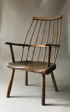 صندلی چوبی استوانه ای "گلدان-گلدان"
   عتیقه جات تیم بوون