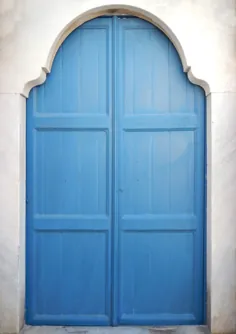 درب یونانی استوریک آبی 1