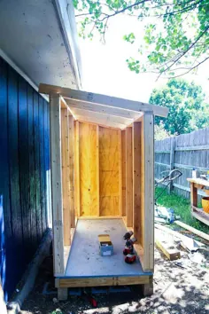 نحوه ساخت یک سایبان کوچک چوبی - وبلاگ انبار خانه