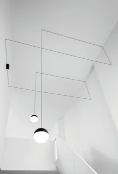 چراغ چراغ LED Pendelleuchte - KUGELKOPF توسط Flos Design Michael Anastassiades