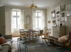 یک آپارتمان زیبا و زیبا در استکهلم - طبقه شمال