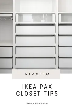 Closet Reveal + نکات PAX Ikea!