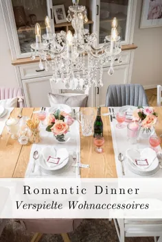 شام رمانتیک - Esszimmer im Landhausstil