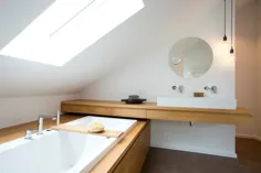 Waschtischmöbel eva lorey innenarchitektur moderne badezimmer holz |  احترام گذاشتن