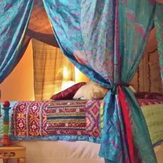 پرده سایبان تختخواب سلطان ملکه حریم خصوصی بزرگسالان ساخته شده برای سفارش |  اتسی