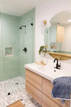 خانه ما: بازسازی حمام مهمان آشکار می شود