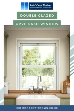 پنجره ارسی uPVC دو جداره