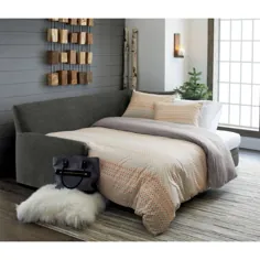 مبل های خوابیده: تختخواب های مبل دو نفره ، کامل ، ملکه |  جعبه و بشکه