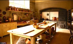 Downton Abbey - مجموعه آشپزخانه و سالن خدمتکار - زنجبیل توگاس