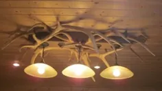 چراغ میز استخر شاخ گوزنی |  Dsrve ، دست ساز - روشنایی
