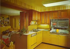 آشپزخانه خلاصه معماری دهه 1970