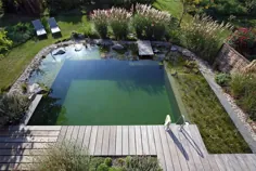 پروژه 1 ، استخر شنا ، استخر طبیعی ، استخر باغ - باغبانی Lauterwasser ، محوطه سازی ، بنینگن ، لودویگسبورگ