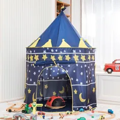 OEM Colorful Princess Castle Playing House Kid Indoor Teepee چادر برای کودکان و نوجوانان بازی