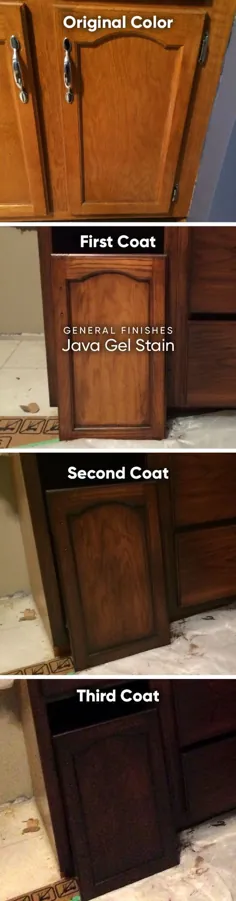 General Finishes Gel Stain، Java
