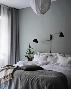 10 اتاق خواب دنج و آرام رنگارنگ اسکاندیناوی