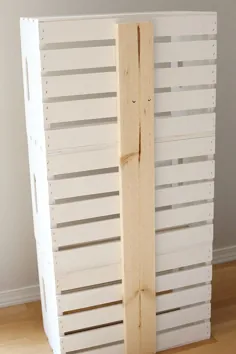 آموزش قفسه کتاب جعبه چوبی DIY - بسیار زیاد بدوزید