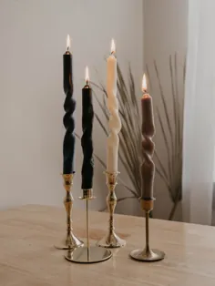 دکوراسیون منزل: شمع های پیچ خورده DIY «اوت آبی