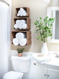 17 روش برای افزودن فضای ذخیره سازی به دیوارهای حمام خود