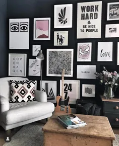 Pati-DIY & Home ؟؟؟؟  در اینستاگرام: "برنده یک # گالری والهاشتاگ دوست داشتنی است @ kos.home دیوار گالری کاترین بسیار خیره کننده است ... بنابراین ، لطفاً با برچسب گذاری تصاویر خود بازی کنید ..."
