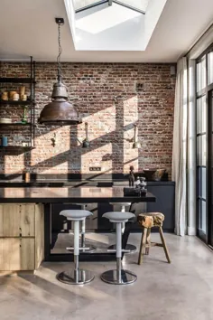 COROBRIK: آجر نمایان را در آشپزخانه خود به عنوان جلوی نمایش قرار دهید - SA Decor & Design