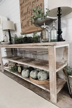 بوفه سبک DIY Farmhouse