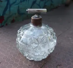بطری عطر شیشه ای Vintage |  اتسی