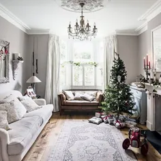 ایده های تزئین اتاق نشیمن کریسمس برای اینکه شما را در یک جشن جشن بگیرد