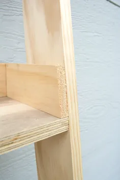 نحوه ساخت یک قفسه نردبان متمایل به DIY (راهنمای گام به گام) |  با هدف