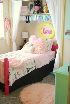 DIY |  تختخواب توئین خود را در اتاق مخصوص اتاق بیشتر قرار دهید - 700 N پوشش