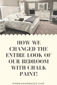 چگونه ظاهر کل اتاق خواب اصلی خود را با رنگ گچ تغییر دادیم!  »مادران و مسی ها